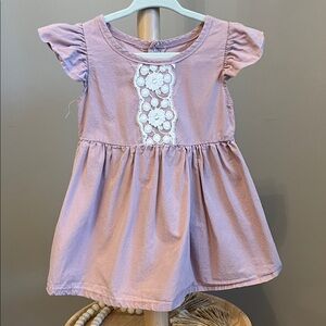 ⭐️⭐️PICK 5 / $20 Baby Girl Purple Dress with Lace Detail 6-12M